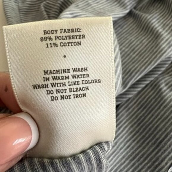 Tracksmith Racerback Tank Womens S Striped Blue - Picture 8 of 8